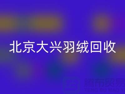 北京大兴羽绒星空体育(中国)官方网站STAR SPORTS，环保与经济并重的绿色产业-上海腾布贸易