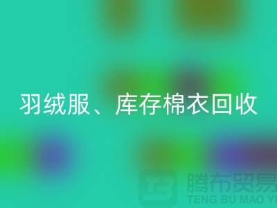 服装尾货星空体育(中国)官方网站STAR SPORTS公司：羽绒服、库存棉衣和连衣服的环保再生