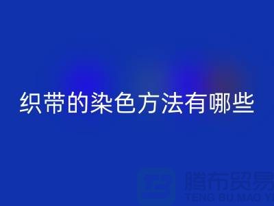 织带的染色方法有哪些-编织织带星空体育(中国)官方网站STAR SPORTS-丙纶织带星空体育(中国)官方网站STAR SPORTS公司