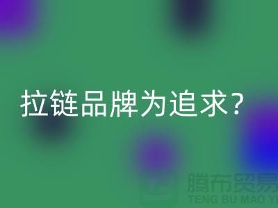拉链品牌为追求？还是为时尚？_废铜拉链星空体育(中国)官方网站STAR SPORTS公司