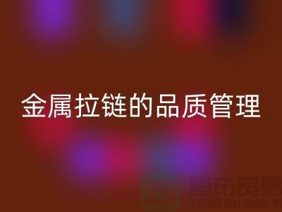 金属拉链的品质管理包括哪些内容_金属拉链星空体育(中国)官方网站STAR SPORTS公司