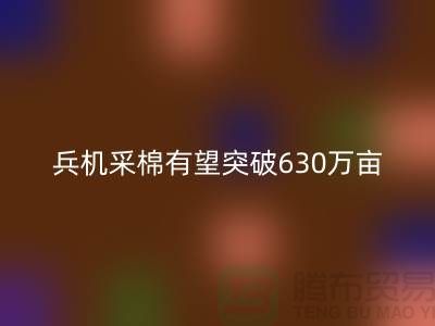 兵团机采棉有望突破630万亩占播种面积七成-库存棉纱星空体育(中国)官方网站STAR SPORTS厂家