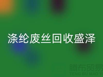 涤纶废丝星空体育(中国)官方网站STAR SPORTS盛泽为资源利用做出贡献-江苏废丝星空体育(中国)官方网站STAR SPORTS厂家