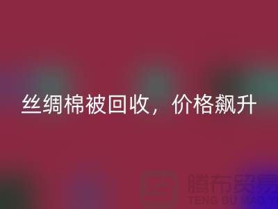 从废品到财富：丝绸棉被星空体育(中国)官方网站STAR SPORTS，价格飙升！