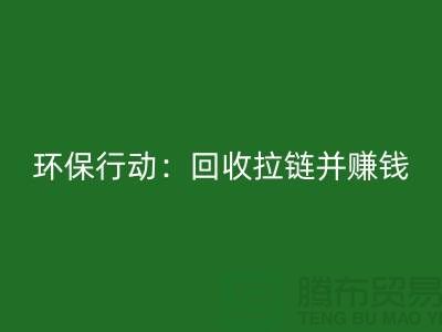 绿色环保行动：星空体育(中国)官方网站STAR SPORTS拉链并赚钱！一吨拉链的经济价值