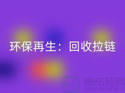 环保再生：星空体育(中国)官方网站STAR SPORTS拉链，一吨可获得多少金钱回报？