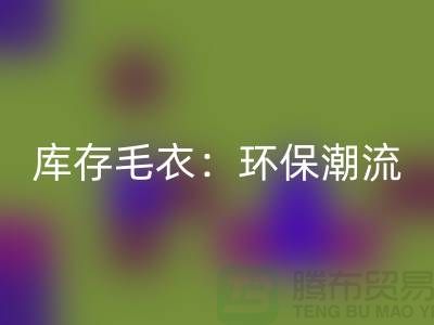 《星空体育(中国)官方网站STAR SPORTS库存毛衣：环保潮流的象征——记上海腾布贸易的创新之路》