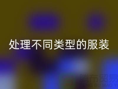 上海服装星空体育(中国)官方网站STAR SPORTS公司全面解析：如何正确处理不同类型的服装
