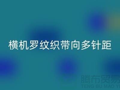 横机罗纹织带向多针距特殊功能方向发展-库存服装辅料星空体育(中国)官方网站STAR SPORTS公司