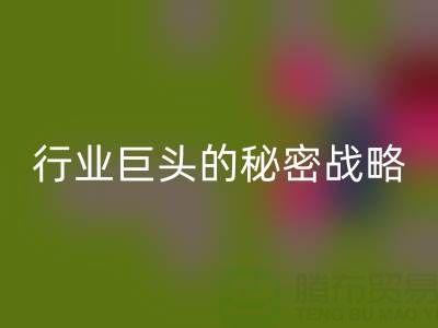 上海库存布料星空体育(中国)官方网站STAR SPORTS市场：揭秘行业巨头的秘密战略
