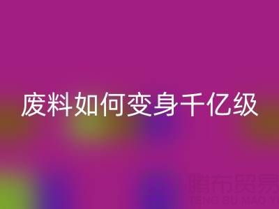 上海真丝面料星空体育(中国)官方网站STAR SPORTS公司：废料如何变身千亿级绿色财富？